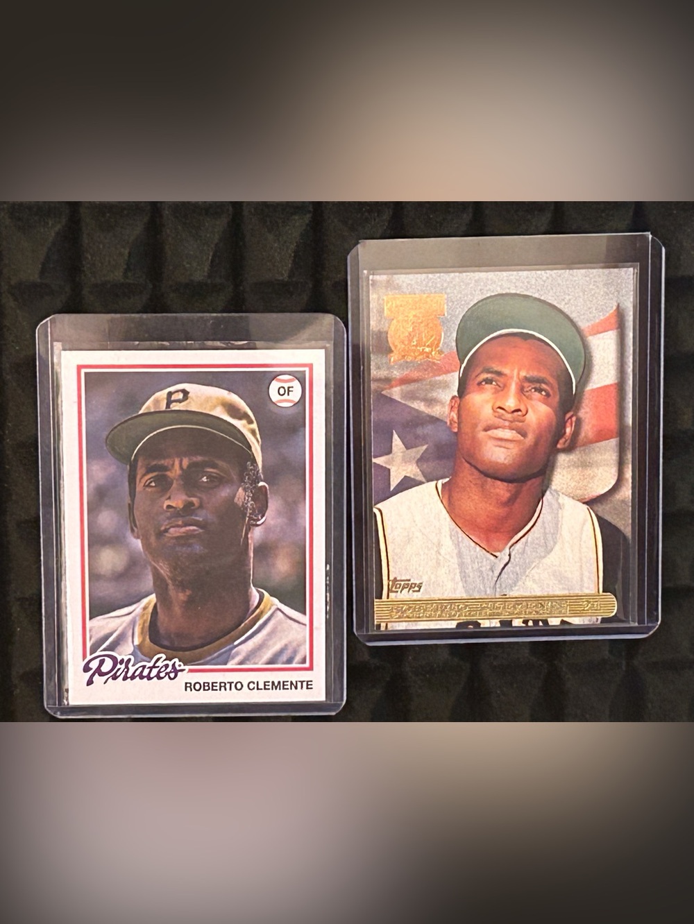 Roberto Clemente 1998 Topps-A tribute to Roberto & 2022 Topps Archives - 1978